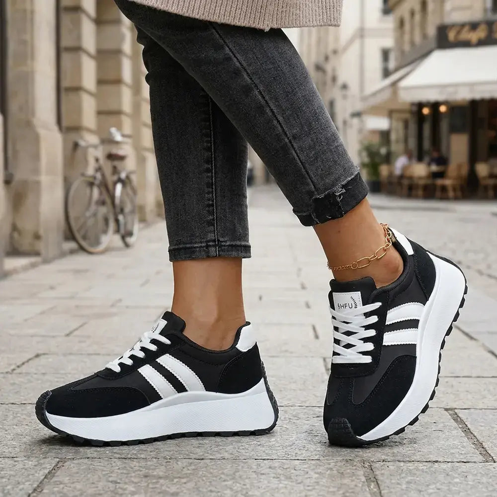 [Tallas 35–45] 👟 Zapatillas de plataforma — calzado casual para mujer con efecto de aumento de estatura.