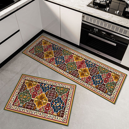 🔥【Compra 1 y llévate 1 gratis】🏠💧Alfombrilla súper absorbente｜40×60+40×120cm, antideslizante y de secado rápido para el hogar