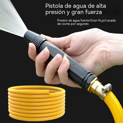 Último día con 55% de descuento: 【2 juegos por 22 euros】Pistola pulverizadora de alta presión para uso doméstico