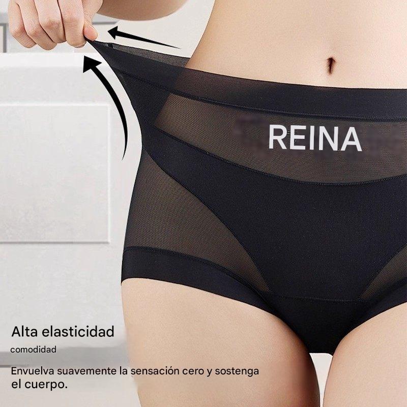 🔥🩲【Paquete de 6】 Último día - 50% de descuento - Ropa interior antibacteriana de cintura alta para controlar la grasa abdominal