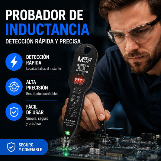 ⚡ 【Compra uno y llévate otro gratis】Probador de inductancia : Soluciona problemas rápidamente en dispositivos electrónicos