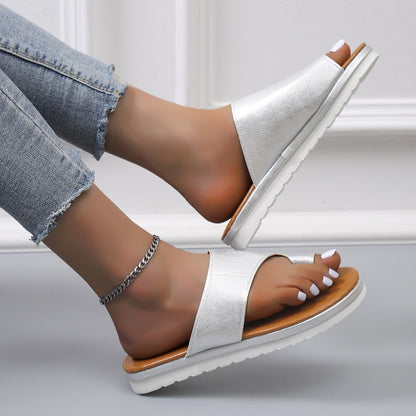 🍃👡【35-43】2026 új nyári női plus size divatos szandálok és strandpapucsok