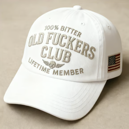 🔥【50% de descuento】🔥 Gorra de béisbol vintage de algodón