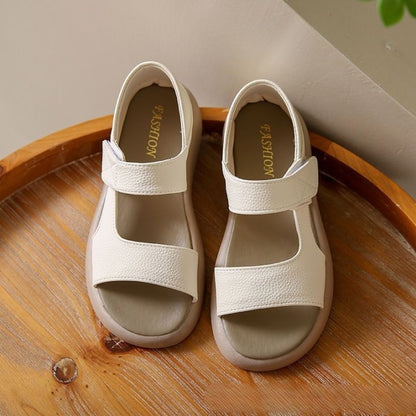 🔥【Precio súper bajo】🔥【Tallas 35-43】👡Sandalias retro de verano 2026, hechas de cuero suave y una suela flexible.