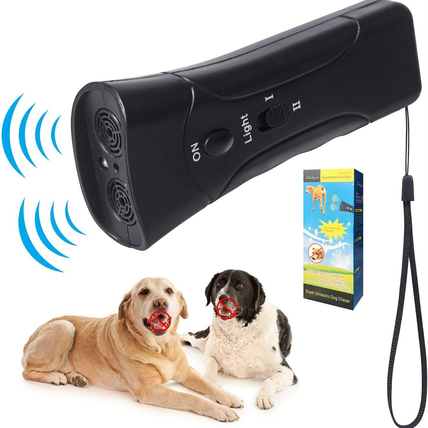 💥【Oferta especial】👪¡Este repelente ultrasónico para perros puede protegerlo a usted y a su familia!