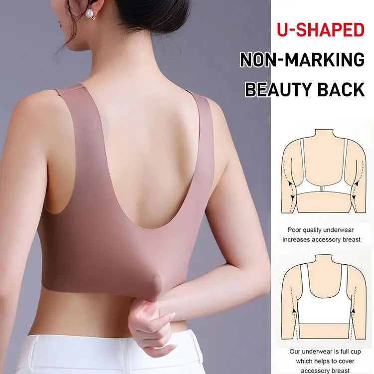 【Compra 2 y llévate 2 gratis】🔥4 por 31 €【40-110 KG】Sujetador de encaje sin costuras y cómodo para mujer