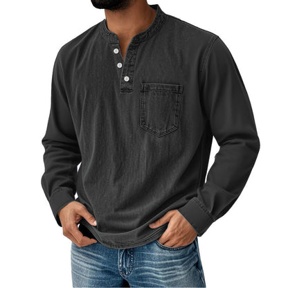 🔥【Oferta especial de nuevo producto】【S-5XL】Nueva camiseta de manga larga para hombre para el otoño de 2026 【40-120 kg】