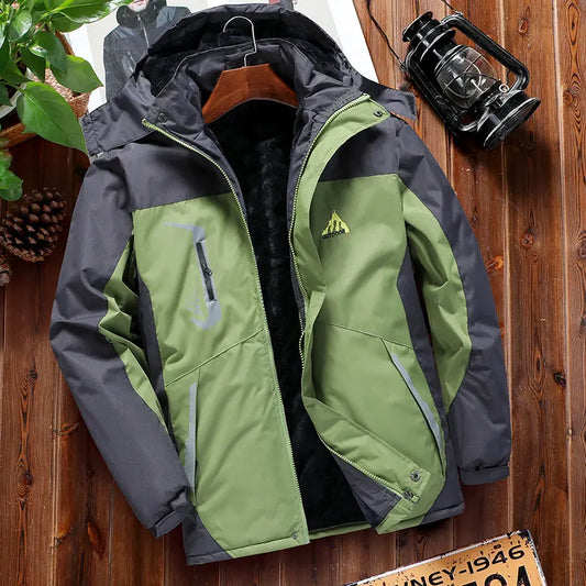 【L-5XL】 Alta calidad 🔥 Mismo estilo para hombres y mujeres, chaqueta de invierno cálida, impermeable y resistente al frío.