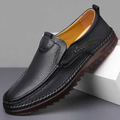 👞50% de descuento🔥【39-44】Nuevos zapatos casuales de cuero auténtico para hombre: ligeros y cómodos.