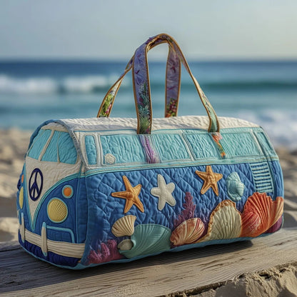 👜【(16x8x8) palců】Polstrovaná cestovní taška Hippie Van