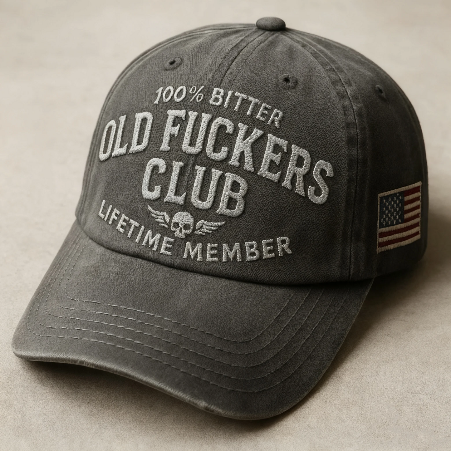 🔥【50% de descuento】🔥 Gorra de béisbol vintage de algodón