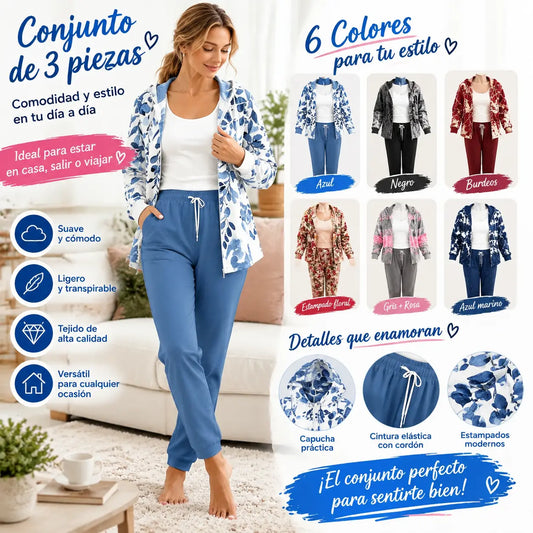 【S-3XL】💃 💖 Nuevo conjunto para el hogar 2026, sencillo y elegante.