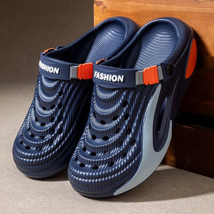 👟 50% de descuento 🌬️ Sandalias universales para hombre con suela gruesa de EVA: antideslizantes, superligeras y transpirables, ideales para la playa, el deporte y el uso diario 🏃‍♂️