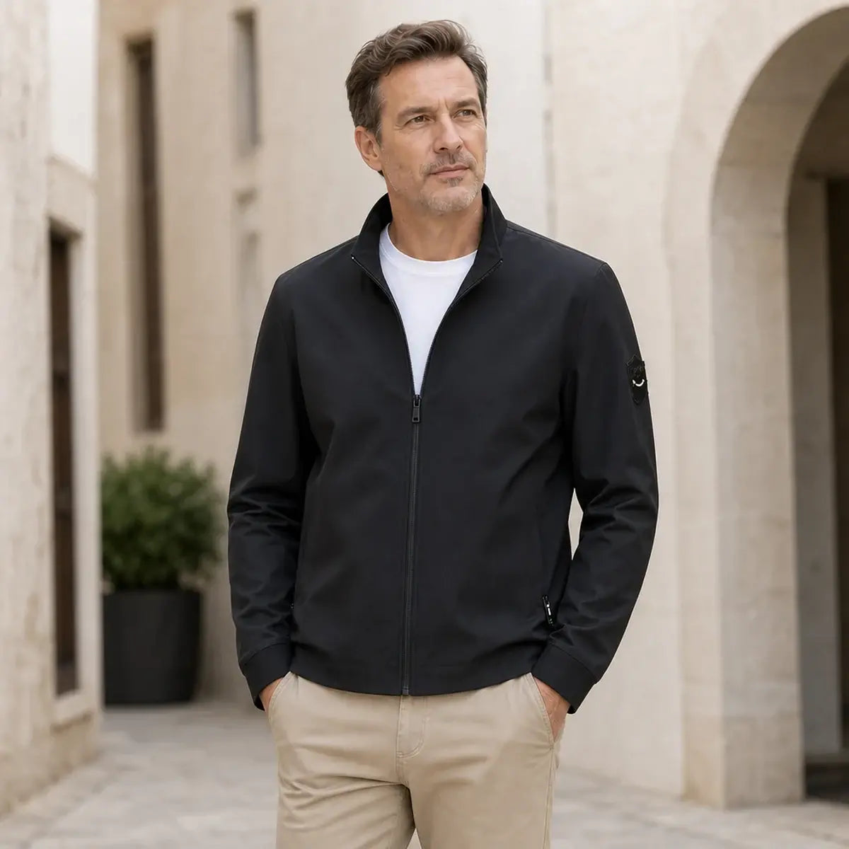 💥【Último día, mitad de precio】【M-6XL】Nueva chaqueta casual y elegante para hombre para el otoño de 2026