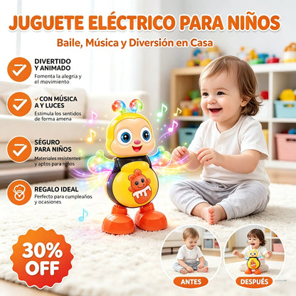 🥳Juguetes de animales con luces, que cantan y bailan.