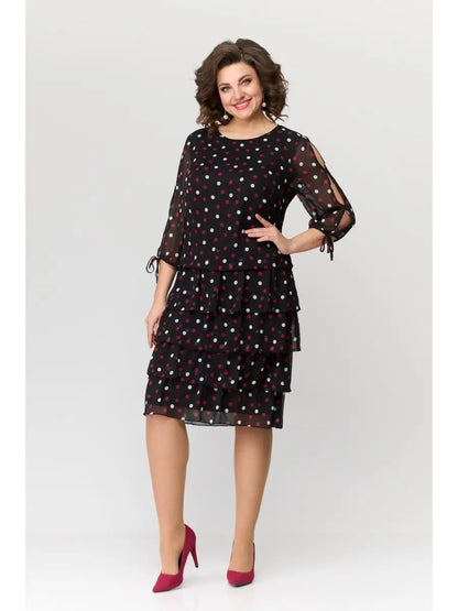 🏆【S-5XL】💃Vestido de lujo con silueta ligera, confeccionado en cómoda gasa.