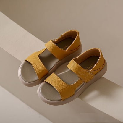 🔥【Precio súper bajo】🔥【Tallas 35-43】👡Sandalias retro de verano 2026, hechas de cuero suave y una suela flexible.