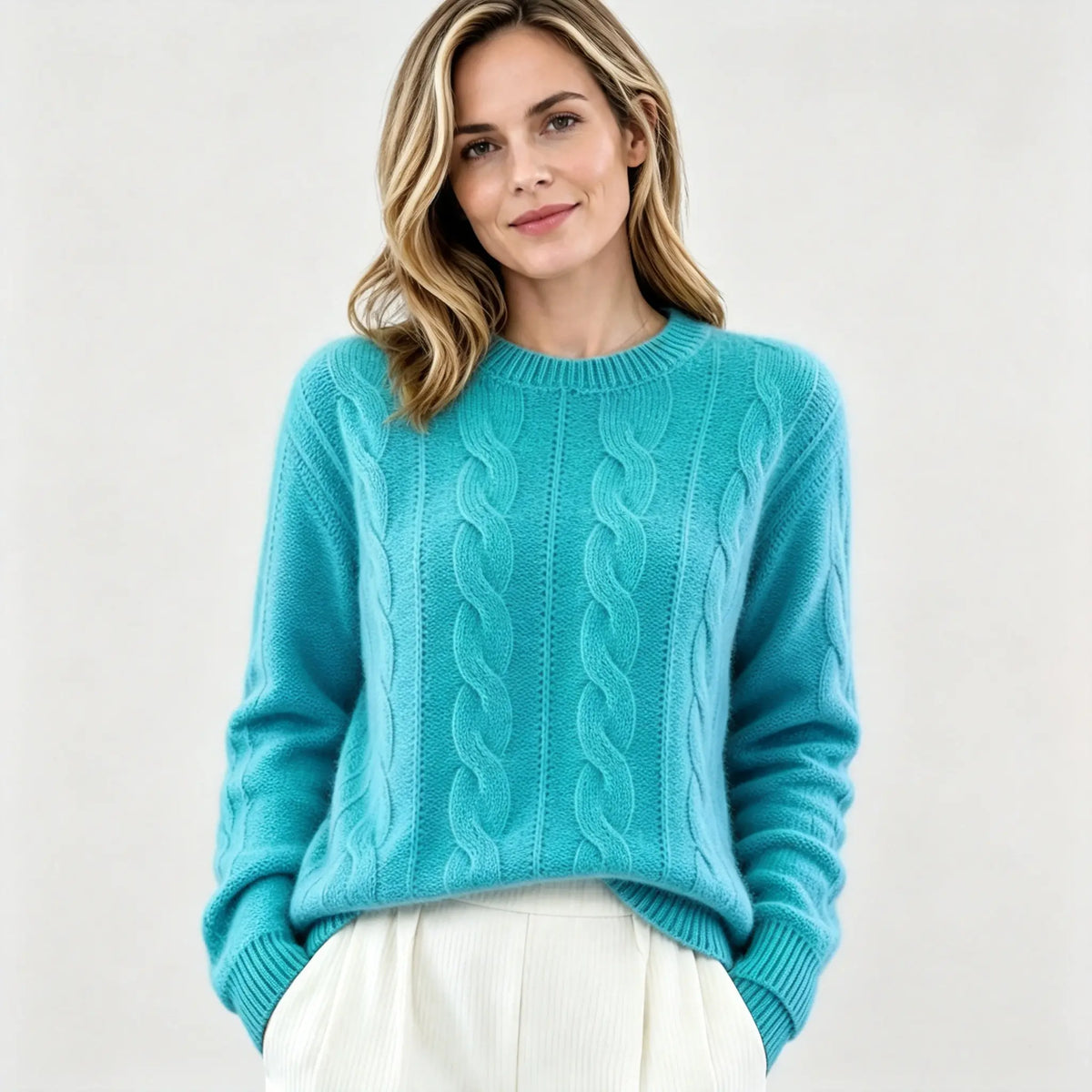 🔥⛄【S-XL】Suéter de lana de alta calidad de color sólido nuevo otoño e invierno 2026