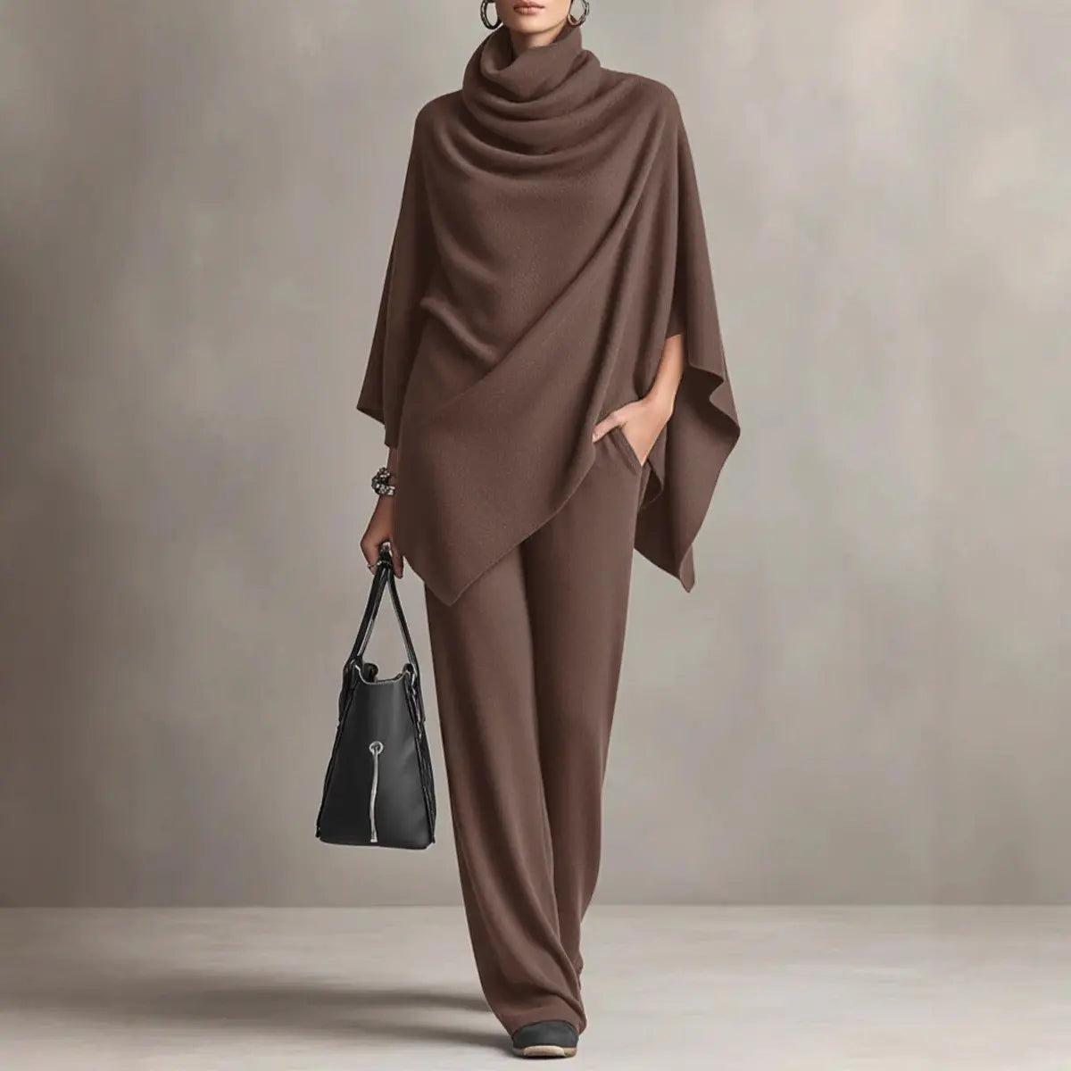 ❄️✨ Conjunto de antelina — Cálido, elegante y sencillo; crea un look invernal sofisticado 💃🧥