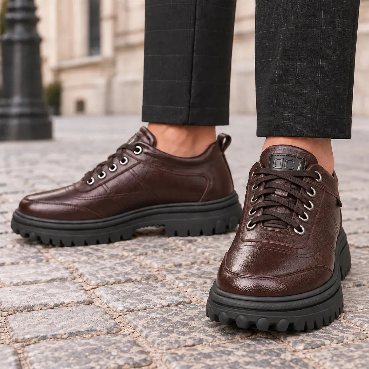 🔥Nueva oferta especial: 50 % de descuento🔥【Tallas 39-44】Nuevas botas de invierno para hombre 2026: cálidas, gruesas y de cuero auténtico.
