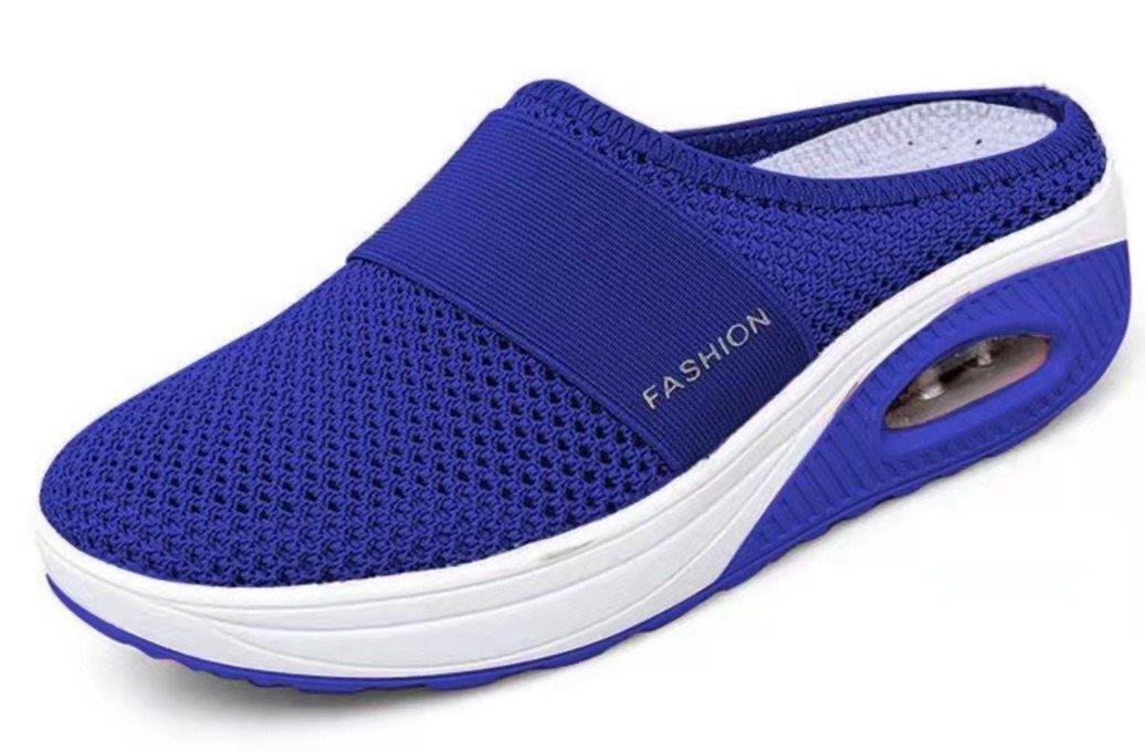 💥【35-43】2026 Zapatos de malla hueca con colchón de aire