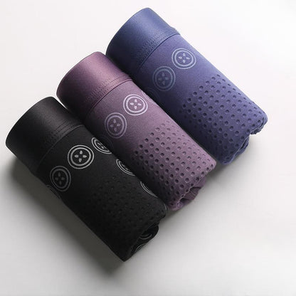 👍🩲【Conjunto de calzoncillos bóxer de tres piezas transpirables y antibacterianos para hombre】