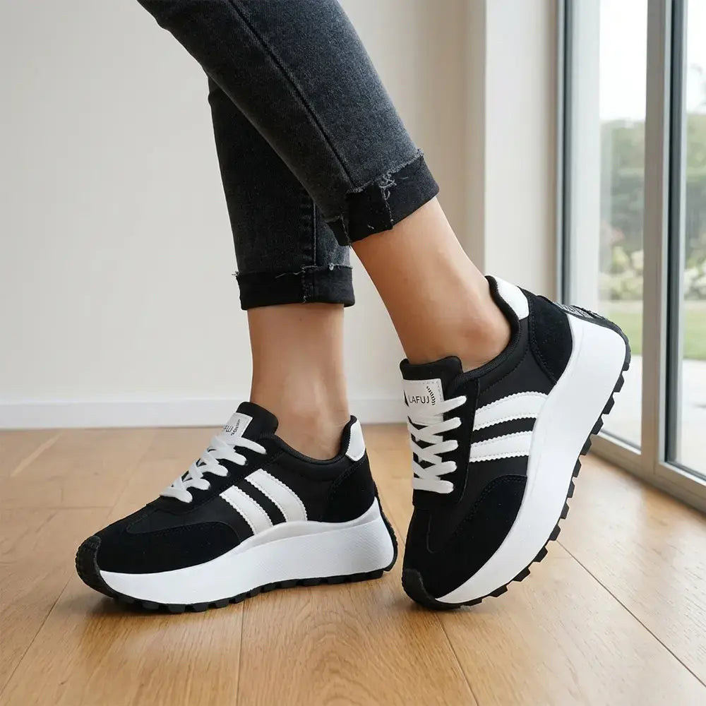 [Tallas 35–45] 👟 Zapatillas de plataforma — calzado casual para mujer con efecto de aumento de estatura.