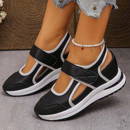 Zapatos casuales para mujer con suela gruesa, transpirables y cómodos – Estilo deportivo-elegante, tallas 35-44