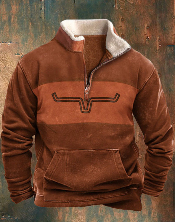 ❄️Sudadera con capucha para hombre 2025, cálida para otoño e invierno