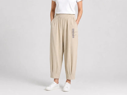 🔥【50% de descuento】🔥【M–4XL】 👖 Pantalones de verano ligeros y transpirables de algodón y lino - pantalones modernos e informales hasta el tobillo