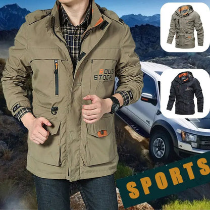 🔥【M-5XL】Chaqueta impermeable y cortavientos para hombre, otoño 2026