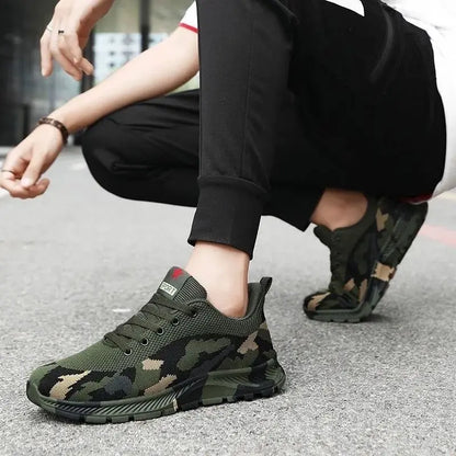 🥾【36-44】Zapatillas de camuflaje nuevas, ideales para senderismo y entrenamiento al aire libre.