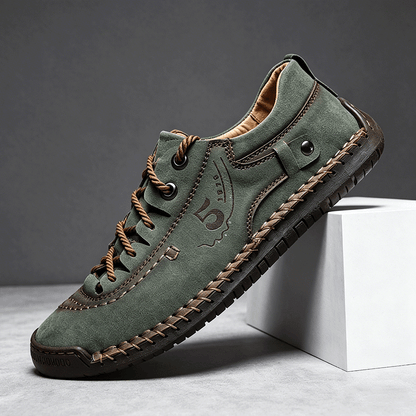 🔥 Zapatos casuales para hombre cosidos a mano | Colección Primavera 2026 | Cómodos y fáciles de caminar