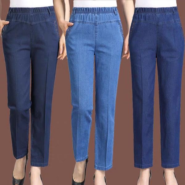 🔥【XL-5XL】 Stretch ίσιο τζιν για το φθινόπωρο και τον χειμώνα 2025