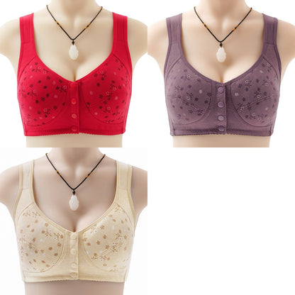 💟【3 piezas】🙌🎁Sujetadores de apertura frontal para mujer🥰【40-105KG】❤️