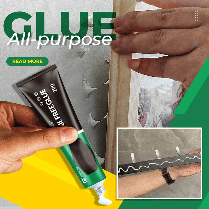 【Compra 5 y llévate 5 gratis】Pegamento multiusos sin clavos: resistente al agua, de secado rápido y no requiere taladrar.