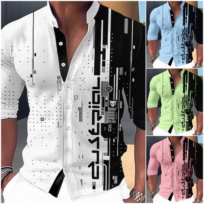 👔 【S-6XL】Camisa casual de algodón puro para hombre nueva primavera/verano 2026