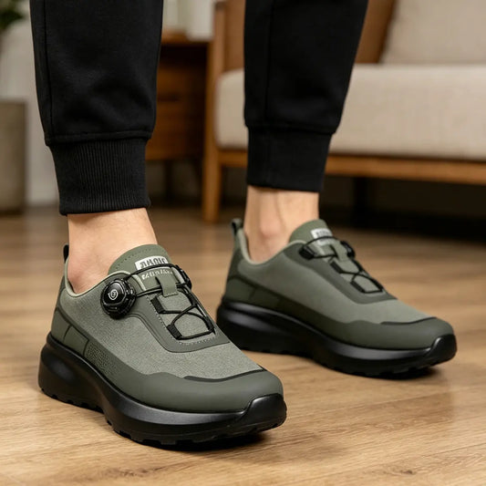 【39-45】Zapatos de senderismo al aire libre, zapatos de senderismo impermeables y transpirables, zapatos casuales para hombre