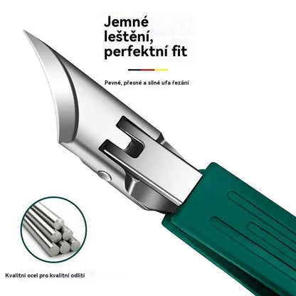 🔥【50%OFF】🔥  Nůžky na nehty s protiskluzovou úpravou a 25° zkoseným okrajem (sada 3 kusů)