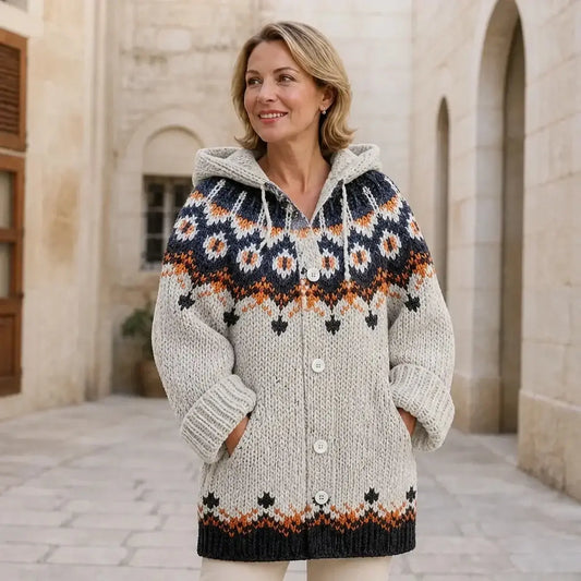 【S-5XL】🎀Nuevo cárdigan de punto cálido para mujer estilo retro, colección otoño/invierno 2026
