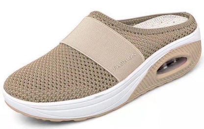 💥【35-43】2026 Zapatos de malla hueca con colchón de aire