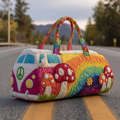 🌸Hippie Van párnázott utazótáska