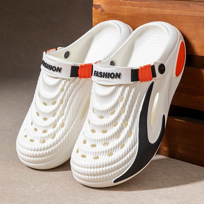 👟 50% de descuento 🌬️ Sandalias universales para hombre con suela gruesa de EVA: antideslizantes, superligeras y transpirables, ideales para la playa, el deporte y el uso diario 🏃‍♂️