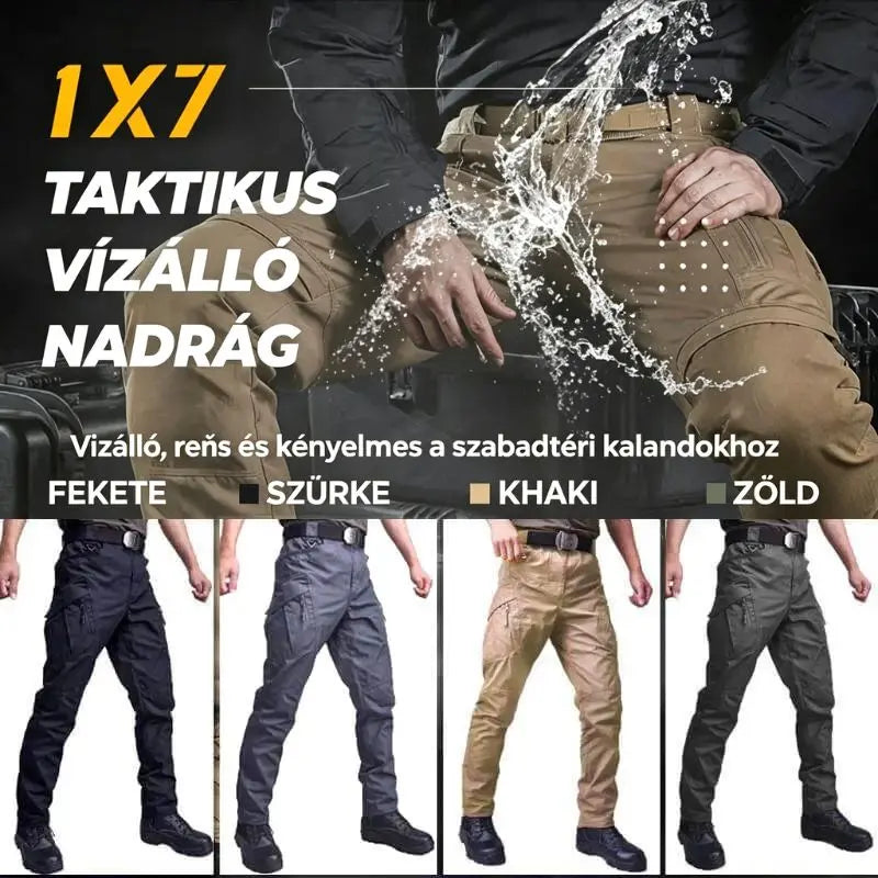 ✨ Továbbfejlesztett vízálló taktikai katonai nadrág