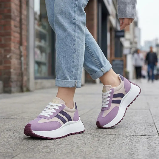 [Tallas 35–45] 👟 Zapatillas de plataforma — calzado casual para mujer con efecto de aumento de estatura.