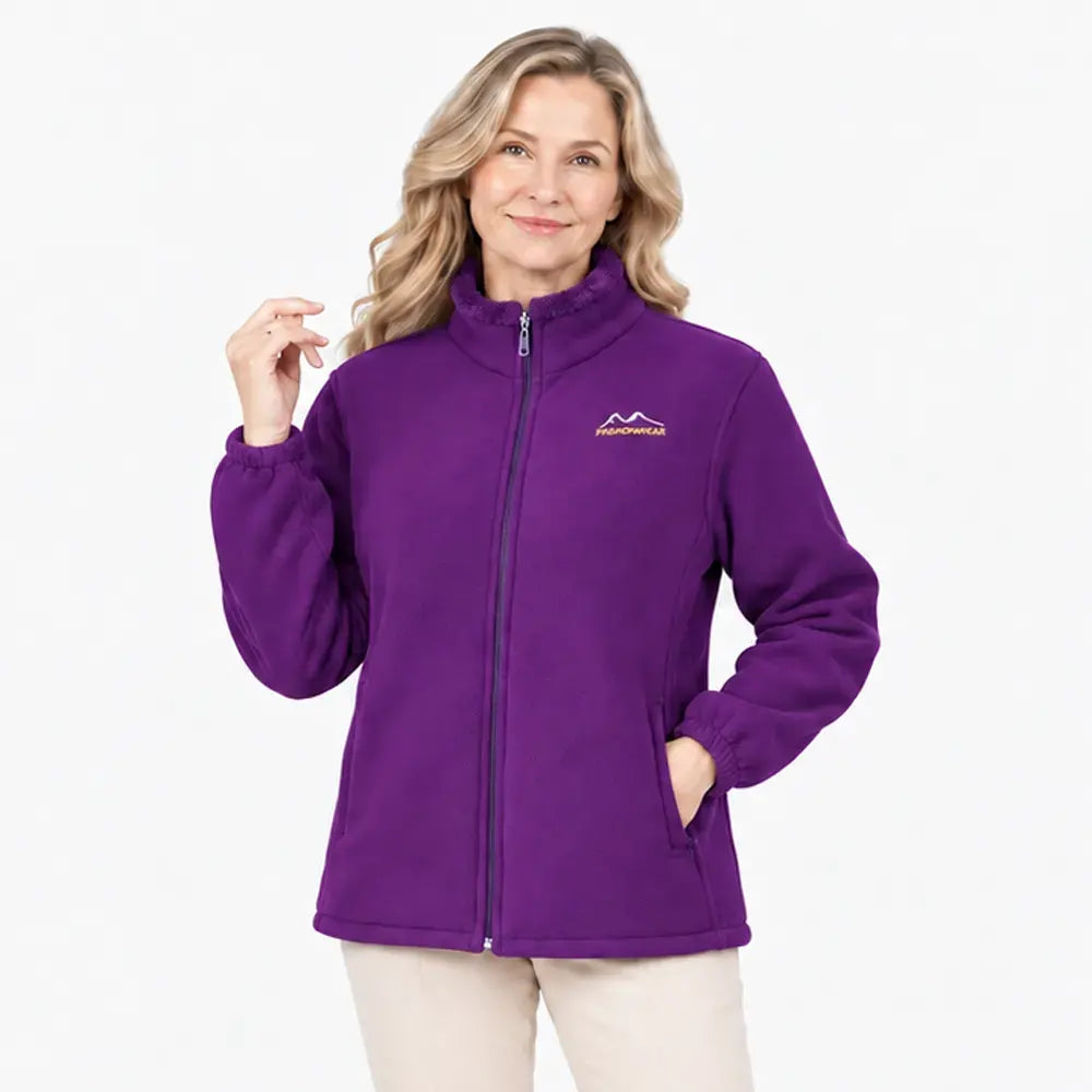 🧥【XL-5XL】Chaqueta de forro polar grueso para mujer: ¡cálida y cómoda para el otoño y el invierno