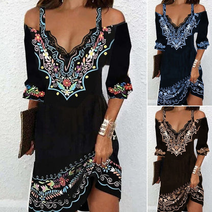 🌸👗【Sleva 50%】【S-5XL】Nové šaty 2026 – s ramínky, hedvábné a pohodlné na jaro a léto