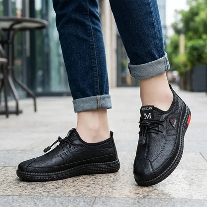 👟【35-41】Zapatos casuales impermeables para mujer con suela blanda, adecuados para personas mayores.