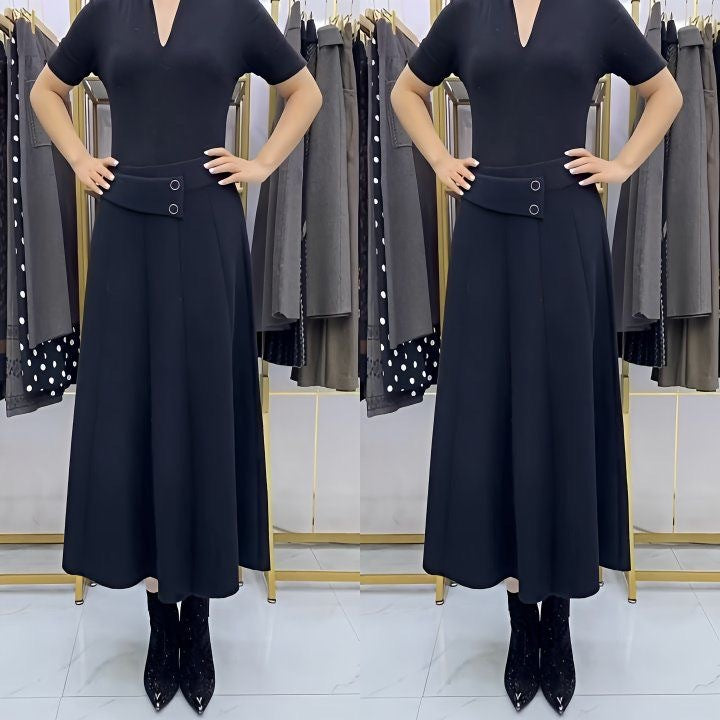 👗🎀【S-4XL】Μάλλινη φούστα για το φθινόπωρο και τον χειμώνα