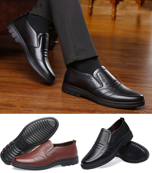 👞【🔥【39-44】Zapatos de negocios de cuero genuino para hombres